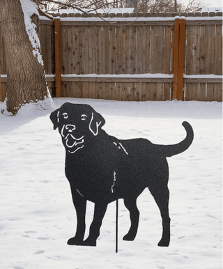 Dog lawn ornament