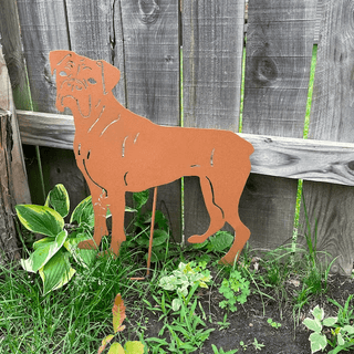 Boxer dog memorial