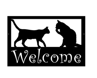 Letrero personalizado para mascotas / Texto personalizable junto con opciones personalizadas de razas de perros y gatos