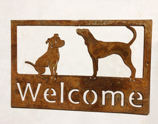 Letrero personalizado para mascotas / Texto personalizable junto con opciones personalizadas de razas de perros y gatos