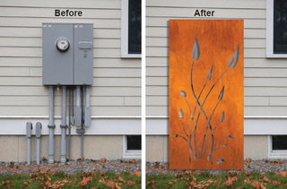 Metal Privacy Screen Panels