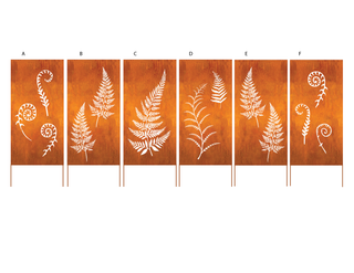 Panel de privacidad o arte de pared exterior de metal