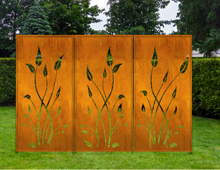 metal yard art