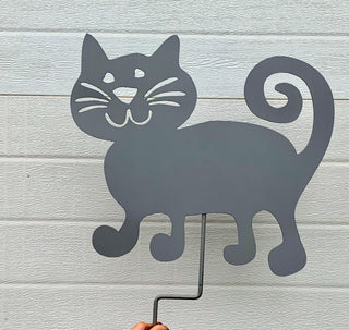 Gray cat memorial