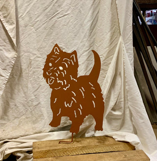 Westie Statue or Dog Wall Art