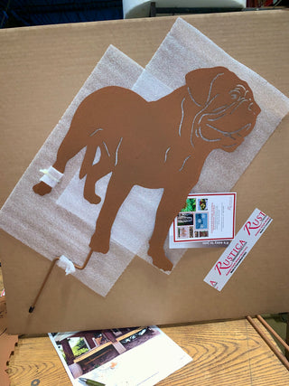 Dogue de Bordeaux Garden Stake