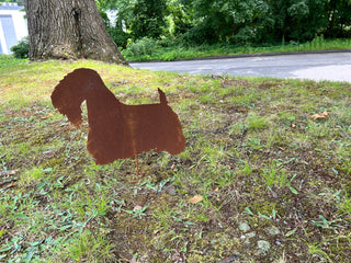 Sealyham Terrier Garden Stake or Wall Hanging (Style 2)