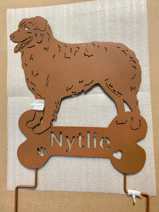 Australian Shepherd Statue or Dog Wall Art