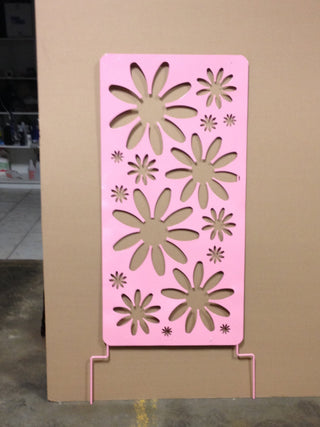 pink privacy screen