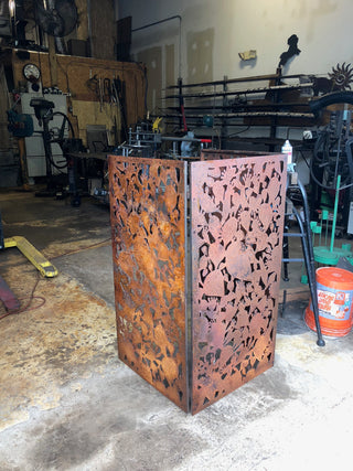 metal garden art