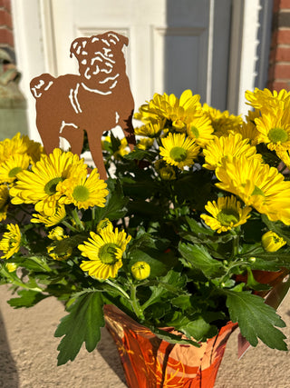 Pug Plant Stake