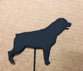 Rottweiler para jardín o para colgar en la pared