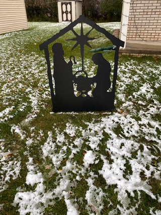 outdoor nativity sets