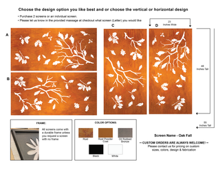 Outdoor Privacy Screens