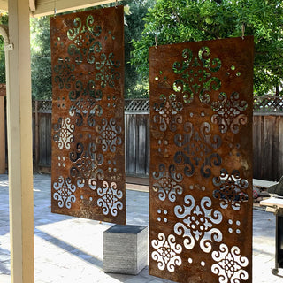 large metal wall decor