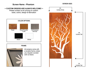 outdoor privacy screen