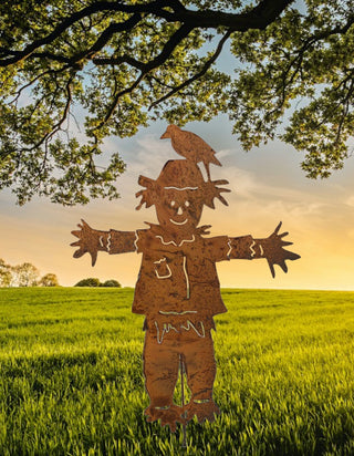 Outdoor Scarecrow / Fall Garden Decor