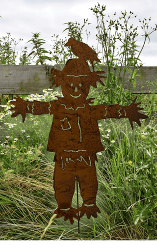 Outdoor Scarecrow / Fall Garden Decor