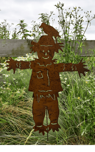 Outdoor Scarecrow / Fall Garden Decor