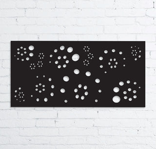 Mampara de metal para privacidad o arte de pared de metal de gran tamaño