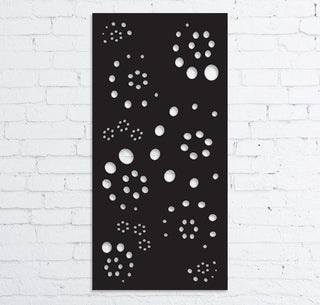 Mampara de metal para privacidad o arte de pared de metal de gran tamaño