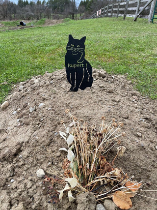 Arte de pared o de jardín para gatos