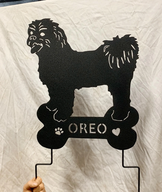 Shih Tzu grave marker