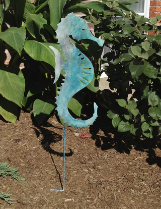 Seahorse Garden Stake or Wall Hanging