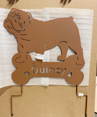 personalized dog memorial