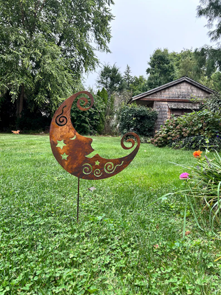 Metal Moon or Moon Wall Art