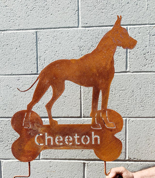 Great Dane memorial