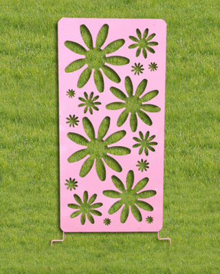 Paneles metálicos decorativos o adornos de pared de metal