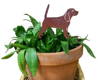 Beagle Plant Stake