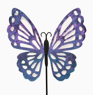 Estaca para jardín o colgante de pared para mariposas