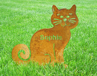 Cat grave marker