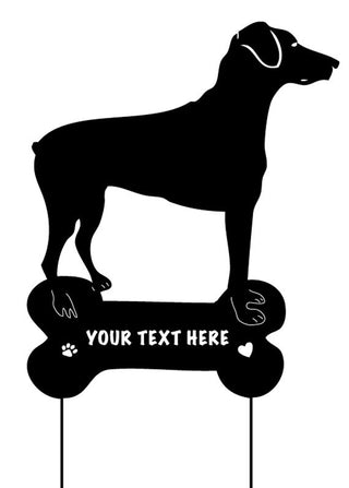 personalized dog memorial