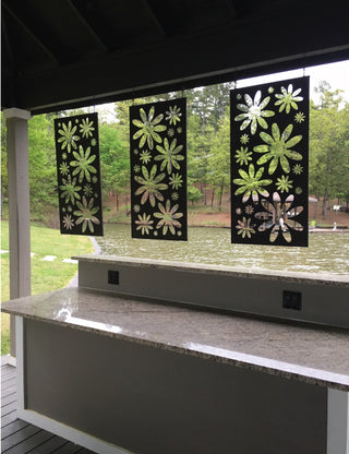 extra large hanging metal wall art