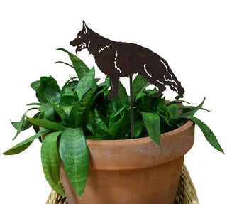 German Shepard Plant Stake