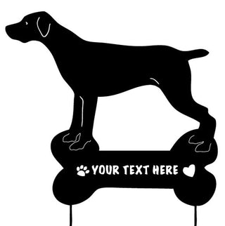 Custom Named German Shorthaired Pointer Memorial