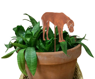 Great Dane Plant Stake