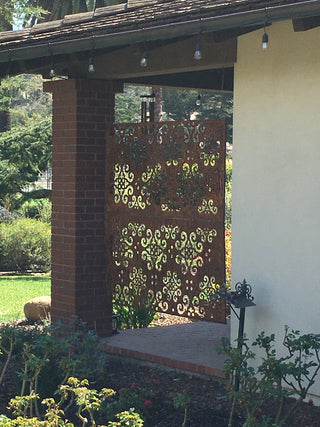 metal privacy panels