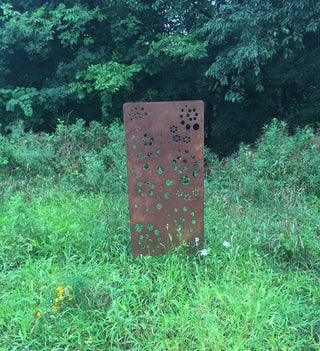 Metal privacy screen