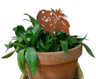 Rust Plant Stake