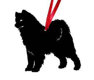 Samoyed Black Ornament