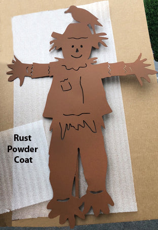 Scarecrow garden stake