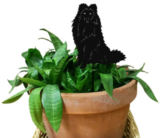 Shetland Sheepdog Plant Stake