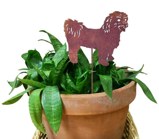 Shih tzu plant stake