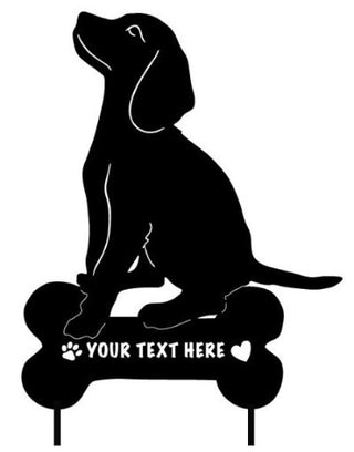 personalized beagle sign