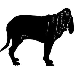 Bloodhound Wall Hanging