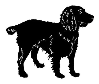 Estaca de jardín o adorno de pared para perro Boykin Spaniel